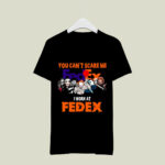 Horror Halloween you cant scare me I work at FedEx 3 T Shirt