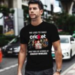 Horror Movie Character We Used To Smile And Then We Worked At Cricket Wireless Happy Halloween 0 T Shirt