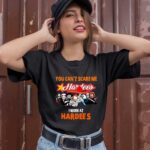 Horror Movie Character You Cant Scare Me Work At Hardees Logo 1 T Shirt