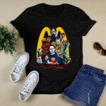 Horror Movie Characters Mcdonald 2 T Shirt
