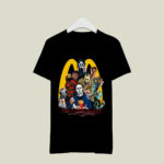 Horror Movie Characters Mcdonald 4 T Shirt
