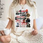 Horror Movie Characters Michael Myers Jason Ghostface Chucky Pennywise Pinhaed Freddy 1 T Shirt