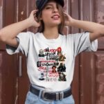 Horror Movie Characters Michael Myers Jason Ghostface Chucky Pennywise Pinhaed Freddy 2 T Shirt