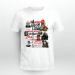 Horror Movie Characters Michael Myers Jason Ghostface Chucky Pennywise Pinhaed Freddy 4 T Shirt