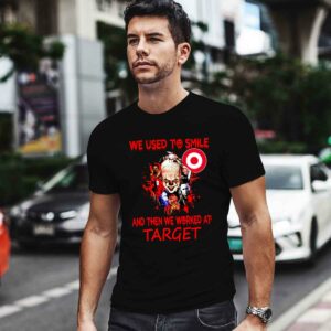 Horror Movies Characters We used to smile and then We worked at Target halloween 0 T Shirt