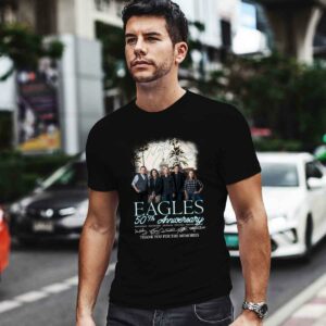 Hotel California 2021 tous Eagles 50th anniversary thank you for the memories signatures 0 T Shirt