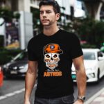 Houston Astros Skull Dia De Los Astros 1 T Shirt