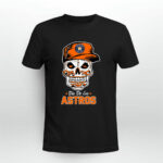 Houston Astros Skull Dia De Los Astros 4 T Shirt