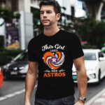 Houston Astros Vortex Diamond Heart This Girl Loves Her Astros 1 T Shirt