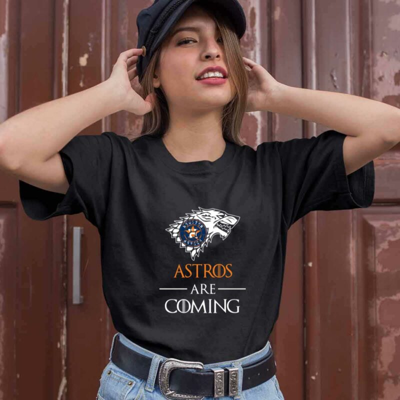 Houston Astros Stark House Are Coming Funny Game Of Thrones 0 T Shirt