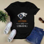 Houston Astros stark house are coming funny Game of Thrones 3 T Shirt