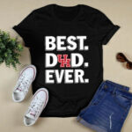 Houston Cougars Best Dad Ever 4 T Shirt