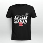 Houston Cougars mens basketball sweet sixteen 2021 red 0 T Shirt