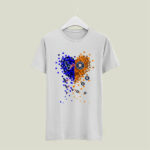 Houston Texans And Houston Astros Logo Heart 5 T Shirt