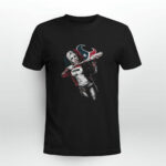 Houston Texans Harley Quinn fan 2 T Shirt