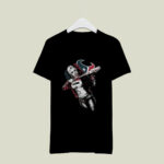 Houston Texans Harley Quinn fan 4 T Shirt