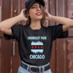 Humboldt Park Chicago Flag Skyline 1 T Shirt