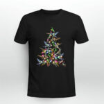 Hummingbirds Christmas Tree With Fairy Lights for Christmas 3 T Shirt