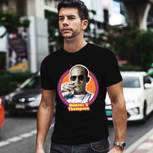 Hunter S Thompson Retro 0 T Shirt