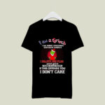 I Am a Grinch I Say Merry Christmas God Bless America 4 T Shirt