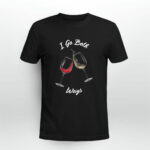 I Go Both Ways Red and White Wine Lover Funny 168 T Shirt