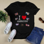 I Love Americory 1 Sis 3 T Shirt