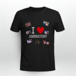 I Love Americory 1 Sis 4 T Shirt