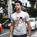 I Love Being A Nana Snowman Funny Family Christmas 3 T Shirt