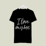 I Love My Boo Cute Valentines Day Gif 3 T Shirt