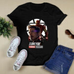 I Love You 3000 Iron Man Hero 4 T Shirt