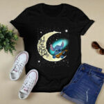 I Love You To The Moon And Back Stitch 4 T Shirt