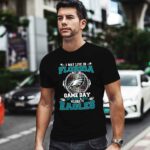 I May Live In Florida But On Game Day My Heart And Soul Belongs To Eagles 6 T Shirt