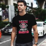 I May Live In Texas Ohio State Buckeyes But On Game Day Belong To Buckeyes 2 T Shirt