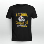 I May Not Be In Arizona But Im A Cardinals Fan Wherever I Am 2 T Shirt