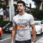 I Might Look Like Im Listening To You But In My Head Im Playing My Guitar 3 T Shirt