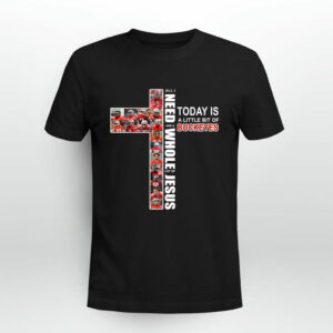 I Need Ohio State And Jesus Football Jersey Christian Believers 0 T Shirt