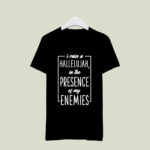 I Raise A Hallelujah Christian Faith Jesus Believer 4 T Shirt