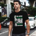 I Will Support Minnesota Wild Here Or There I Will Support Minnesota Wild Everywhere 2 T Shirt