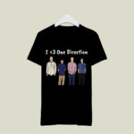 I love One Direction Weezer 2 T Shirt 1