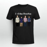 I love One Direction Weezer 3 T Shirt 1