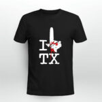 I love Texas Chainsaw 3 T Shirt