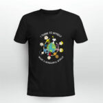 I think to myself what a wonderful world snoopy friend 2 T Shirt