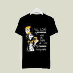 I will love my Pittsburgh Penguins here or there love everywhere the cat fan simpson 1 T Shirt