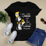 I will love my Pittsburgh Penguins here or there love everywhere the cat fan simpson 4 T Shirt