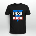 INXS Kick Off America Tour 1988 Star Band Rock Concert front 2 T Shirt 1