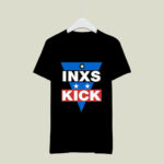 INXS Kick Off America Tour 1988 Star Band Rock Concert front 4 T Shirt 1
