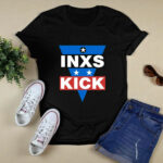 INXS Kick Off America Tour 1988 Star Band Rock Concert front 5 T Shirt 1
