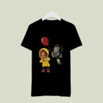 IT Stephen King Chucky And Pennywise Halloween 2 T Shirt