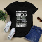 If You Havent Risked Coming Home Under The Flag 2 T Shirt
