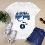 If You Like My Mountains Youll Love My Houston Astros 0 T Shirt